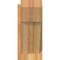 Ekena Millwork Traditional Slat Rough Sawn Outlooker, Western Red Cedar, 8"W x 18"D x 18"H OUT08X18X18TRA06RWR - alternate 2